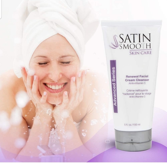 Facial Renewal Cream Cleanser, Remove Residual Makeup,Impurities,Dead Skin Cells - Picture 6 of 7